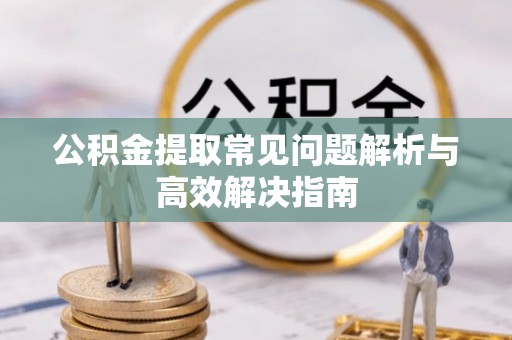 牡丹公积金提取常见问题解析与高效解决指南