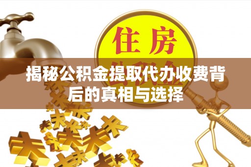 牡丹揭秘公积金提取代办收费背后的真相与选择