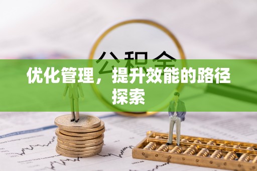 牡丹优化管理，提升效能的路径探索