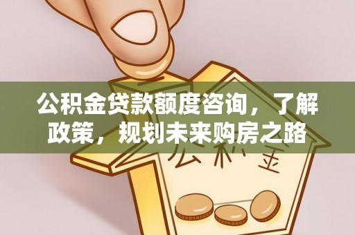 牡丹公积金贷款额度咨询，了解政策，规划未来购房之路