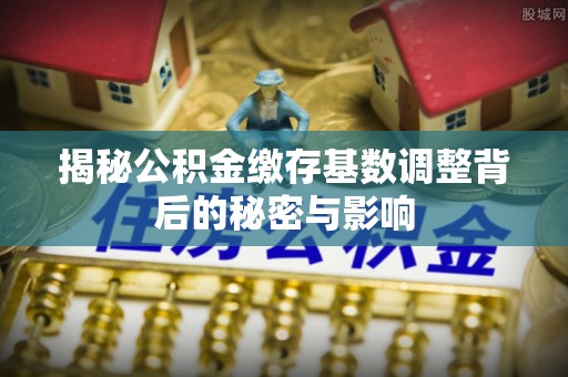 牡丹揭秘公积金缴存基数调整背后的秘密与影响
