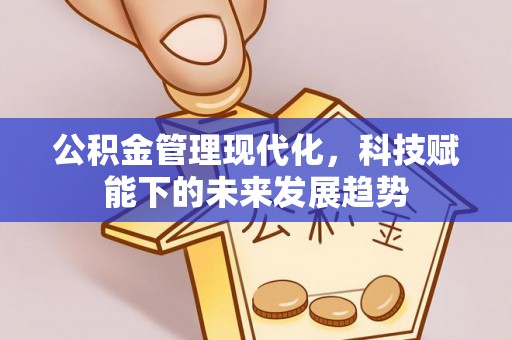牡丹公积金管理现代化，科技赋能下的未来发展趋势