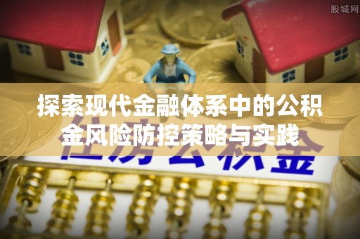 牡丹探索现代金融体系中的公积金风险防控策略与实践